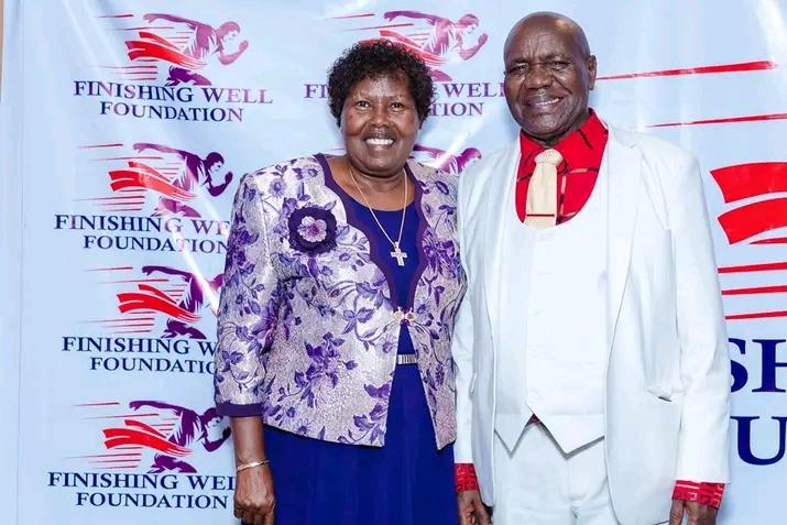 Rev. Dr. Rebecca Tuimising at a Finishing Well Foundation event