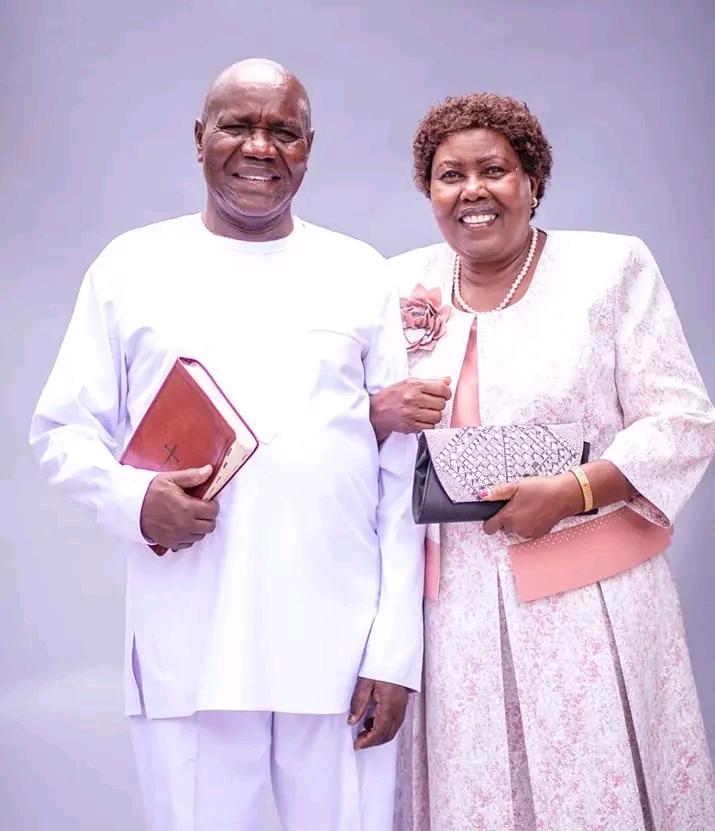 Rev. Dr. Rebecca Tuimising with Bishop William K. Tuimising