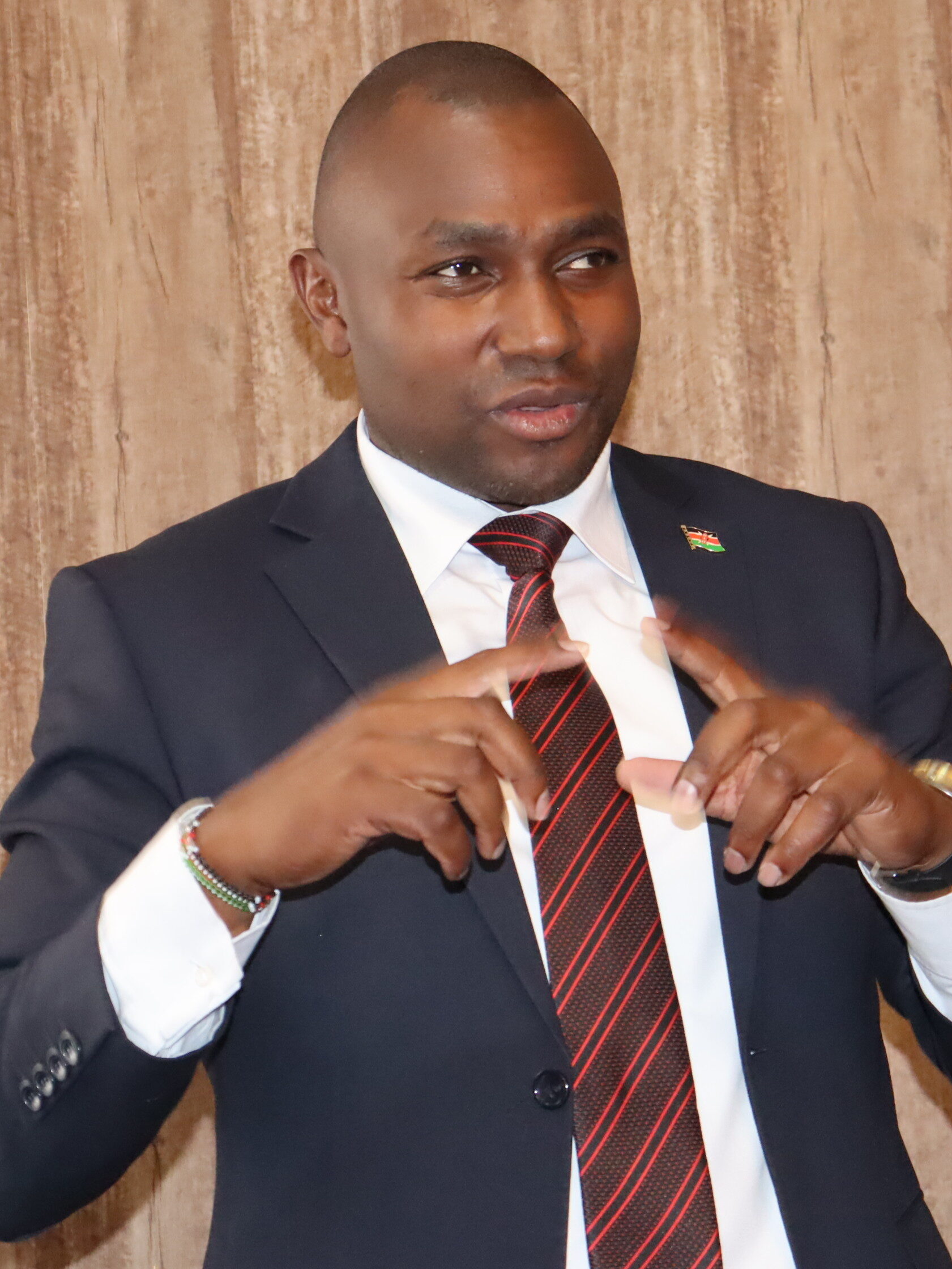 James with community